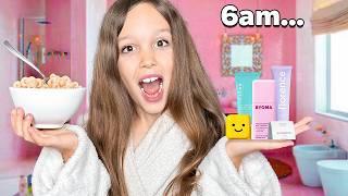 MY DAUGHTERS SUMMER MORNiNG SKiNCARE & HAiR ROUTiNE