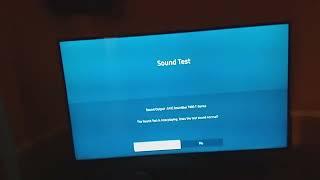 Samsung Smart TV Sound Test