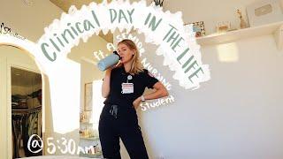 Nursing Student Clinical day the life Anxiety updates building routine & reflecting