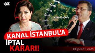 İmamoğlu duyurdu Kanal İstanbul planları iptal edildi