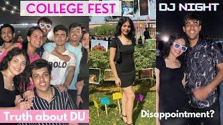 Fest at Venky DU  DJ Night at College  Are DU fests worth the hype?  Lovisha Makhija