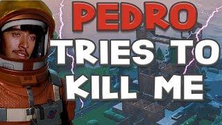PEDRO TRIES TO KILL ME  Hilarious Cinematic in Fortnite Battle Royale