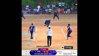 UNDERARM BOWLING RIFWAN ️#bedramedia #viratkohli #viralvideo #viral #viralshorts #ontrending #sub