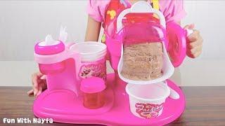 Mainan Anak My Ice Cream Maker - Make Your Own Ice Cream Chocolate  @funwithnayfa