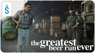 The Greatest Beer Run Ever 2022  Scene This is my buddy from back home