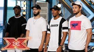 The Judges are feeling Rak-Su’s first Audition  Auditions Week 1  The X Factor 2017