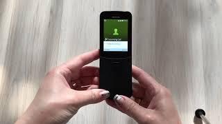 Nokia 8110 4G 2018 year Incoming call +Boot animation