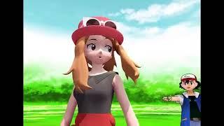 Giantess Serena stomps on Ash MMD - JohnCarper