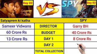 Satyaprem ki Katha vs SPY Movie Day 2 Box Office Collection 