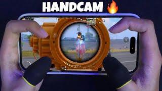 120 FPS Best HANDCAM 4 Finger + Gyro l iPhone 14 Pro ️ PUBG Mobile