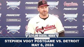 Stephen Vogt On Guardians Win Triston McKenzie Estevan Florial Kyle Manzardo Debut