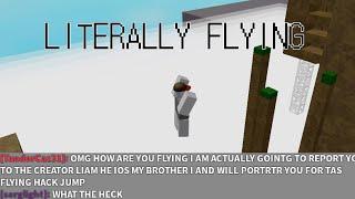 Roblox TAS Infinite Jump Glitch HOW TO DO