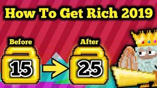 How To Get Rich 2019  For Newbies  Insane Profit  Growtopia