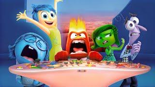 مجموعة من المشاعر بيتحكمو في حياة بنت علشان يخلوها احسن  Inside Out