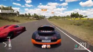 Forza Horizon 3 - Bugatti Veyron Super Sport TOP SPEED 437 KMH FASTEST CAR?