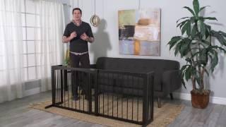 Boomer & George Grover Freestanding Pet Gate - Product Review Video