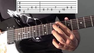 Slayer Angel of Death Classic Bridge Riff Guitar Lesson