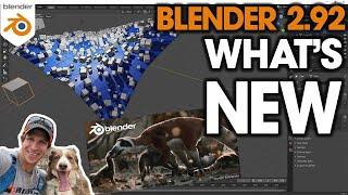 WHATS NEW In Blender 2.92? New Version FINALLY Released