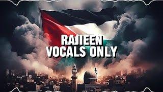 Rajieen vocals only + reverb