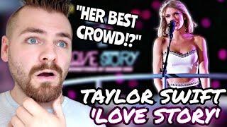 First Time Hearing Taylor Swift Love Story  1989 World Tour  REACTION