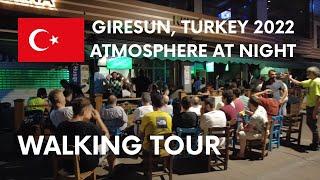  Giresunspor vs. Galatasaray atmosphere at night in Giresun Turkey August 2022