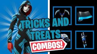 TRICK AND TREATS BUNDLE COMBOS  FORTNITE SKIN REVIEW