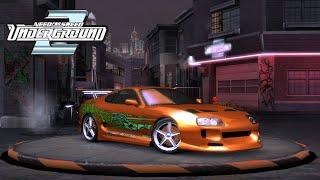 NFS Underground 2 - Brians Toyota Supra