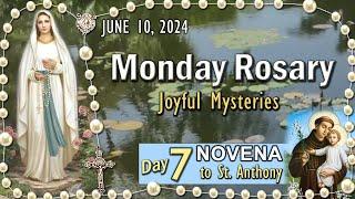 MONDAY RosaryNOVENA to St. ANTHONY Day 7 Joyful Mysteries June 10 2024 Scenic Scriptural