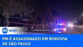 Policial Militar é morto na rodovia dos Imigrantes em São Paulo  #SBTNewsnaTV 050724