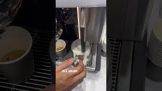 Mesin Espresso Super Auto sesuai untuk kafe yang ada masalah cari barista. Mesin Eversysy #coffee