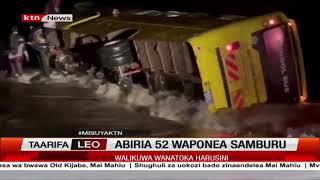 Abiria 52 wamenusurika kifo baada ya basi lao kusombwa na maji ya mafuriko Samburu