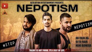 NEPOTISM tribute to sushant singh rajput Amit the robo Kunal Verma Proof alfa aryan entrtnment