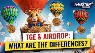 Crypto Airdrops and TGEs How to get tokens for free? ️ Hamster Academy