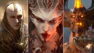 Diablo 4 - All Boss Fights & True Ending Mephisto DLC Teaser