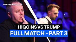 World Snooker Championship 2019 Final - Part 3  John Higgins vs Judd Trump  Eurosport Snooker