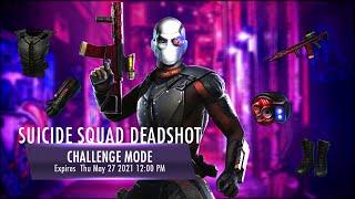 DAY 1 ACCOUNT beating Suicide Squad Deadshot Challenge Mode? - Injustice Mobile