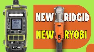 Ryobi and Ridgid announce new tools