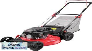 PowerSmart Push Gas Lawn Mower with Grass Bag 21-Inch 144cc Engine 3-in-1 Review