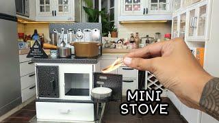 Real working miniature stove  Miniature kitchen stove for cooking tiny food  MINI STOVE  ASMR