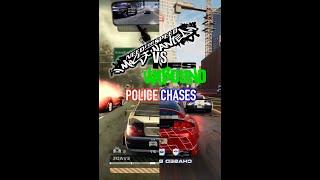 NFS Most Wanted VS Unbound - Police Chases