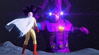 GALACTUS vs Saitama One Punch Man EPIC Battle Crossover