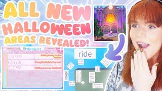 ALL NEW Halloween Areas REVEALED & New SCHOOL SCHEDULE ROYALLOWEEN UPDATE  Royale High