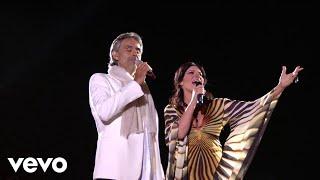 Andrea Bocelli Laura Pausini - Dare To Live Live From Teatro Del Silenzio Italy  2007