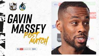 Post Match  Gavin Massey on the Valiants 2-0 victory against Bristol Rovers