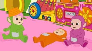 Tiddlytubbies  Tiddlytubbies Eating Custard - 50 Minute Compilation  Kids Cartoon Show