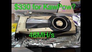 $330 46MHs Blower KawPow Monster - CMP100-200