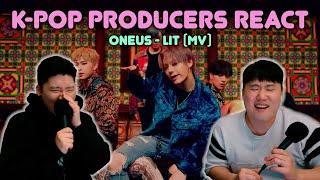 Musicians react & review  ONEUS - LIT 가자 MV