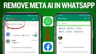 How to Remove Meta Ai on WhatsApp in Android Quick Tutorial