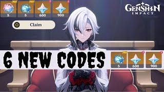 5 All New GENSHIN IMPACT REDEEM CODES 2023 - GENSHIN IMPACT CODES 2023 - GENSHIN CODE REDEEM