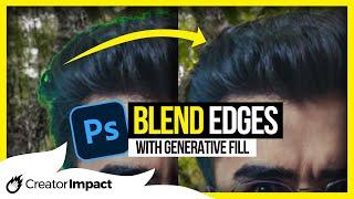 Generative Fill Blend Layers with AI In Photoshop tutorial